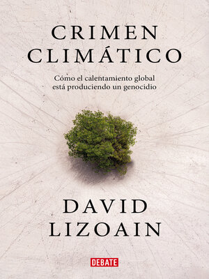 cover image of Crimen climático